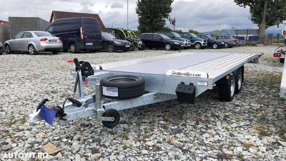 Platforma auto/remorca auto/platforma dreapta plina 4,5/2,1m/2700kg