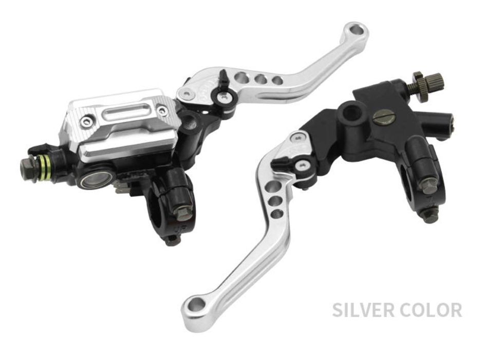 Set manete frana ambreiaj moto leviere universale