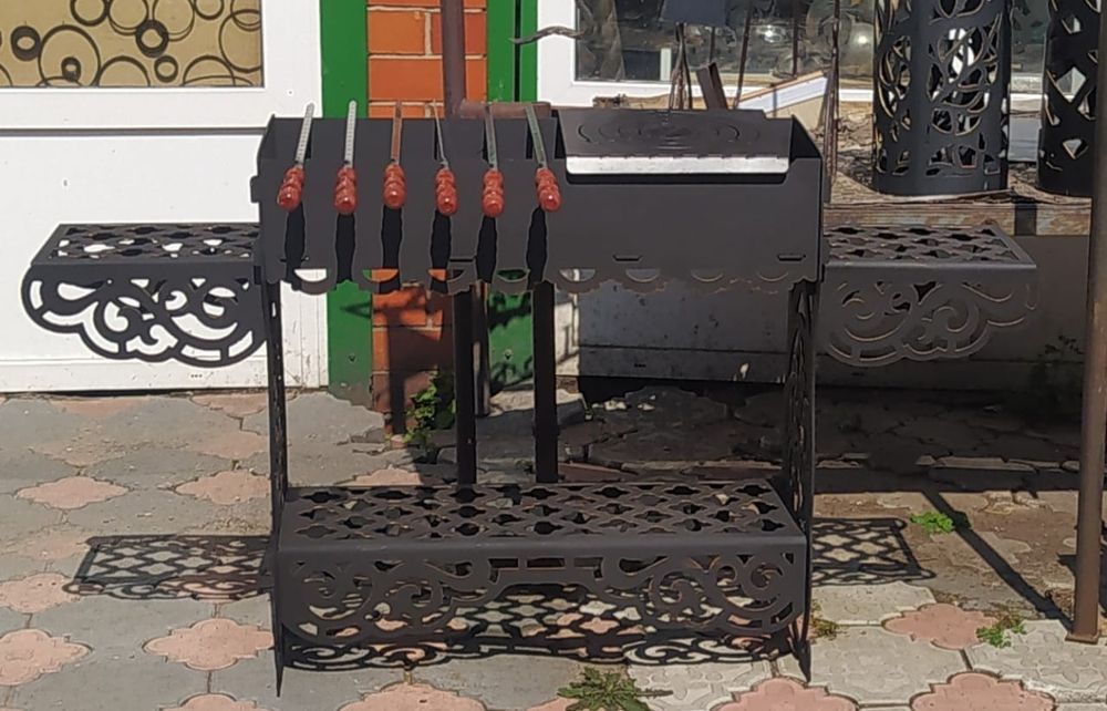 Мангал резной 4 мм