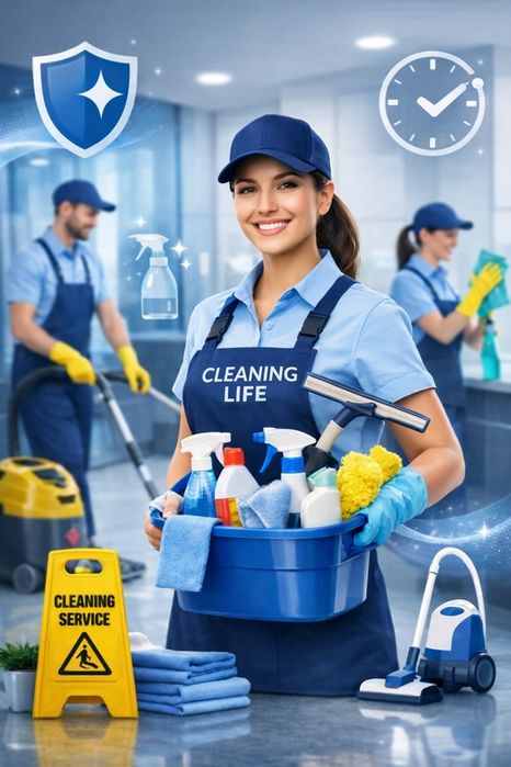 Yuqori sifatli cleaning xizmati