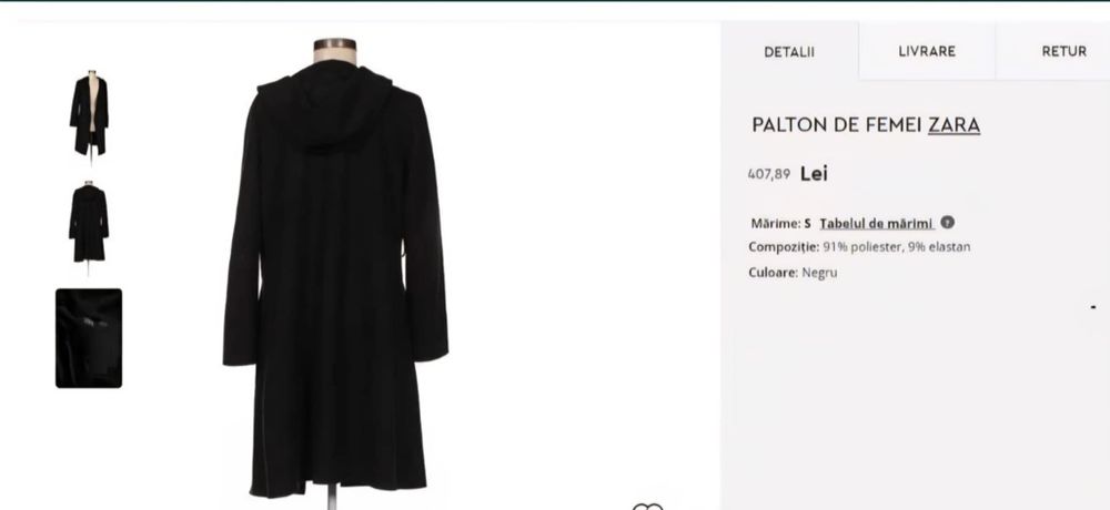 Trench Zara mas S