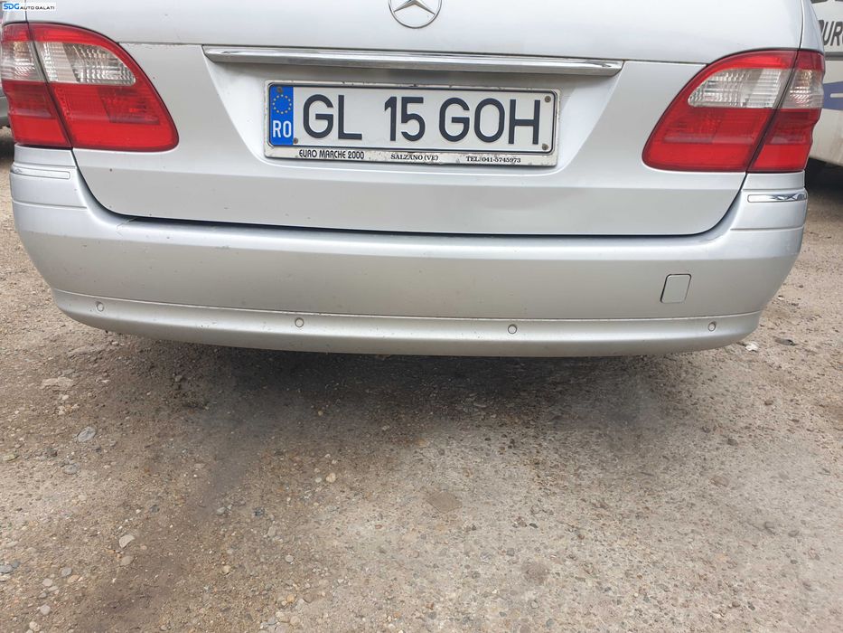 Bara Spoiler Spate cu Locas Senzor de Parcare cu Defecte Mercedes Clasa E Class W211 Break Combi NFL Non Facelift 2002 - 2006 Culoare C775 775 [K3453]