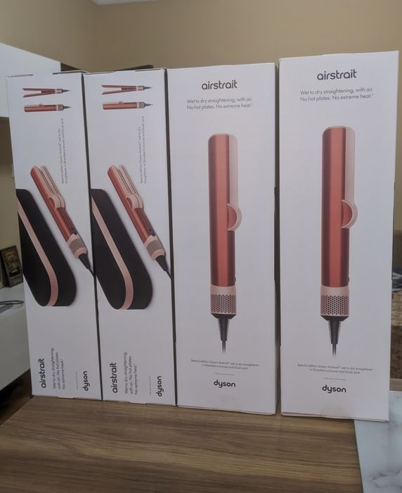 (ТОП ЦЕНА) Dyson Airstrait HT01 преса-сешоар за коса нови и запечатани