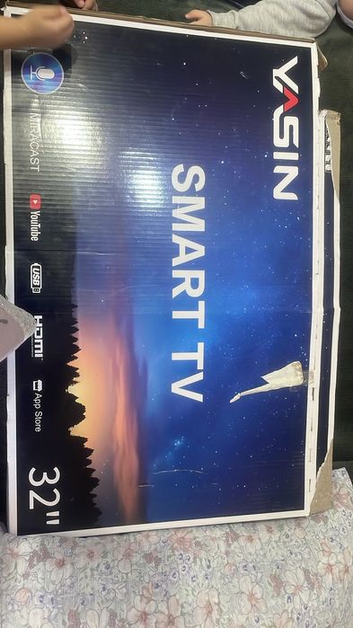 Смарт  тв мен холодильник сатылады  жазда алынган новый