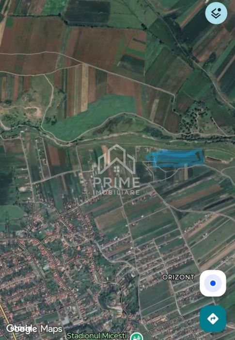 Teren Extravilan | 11.100 MP | 32M Deschidere| Orizont-Barabant | OPOR
