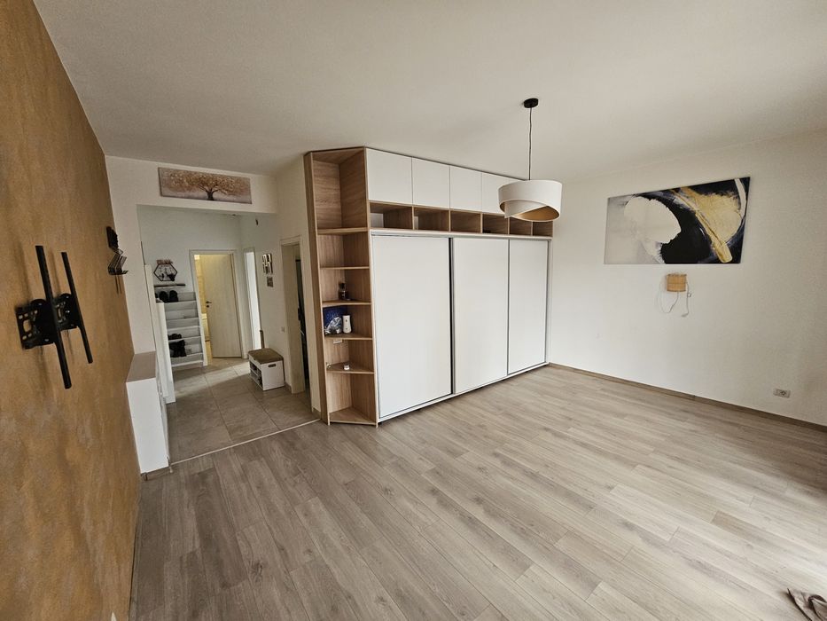 Apartament 2 camere+2 balcoane bloc nou centrala termica complet utilat partial mobilat MUTARE IMEDIATA