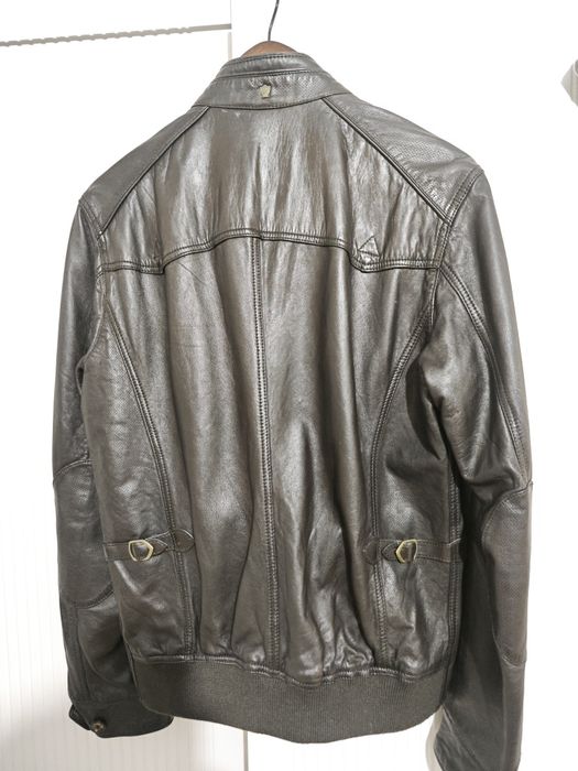 Кожаная куртка Massimo dutti