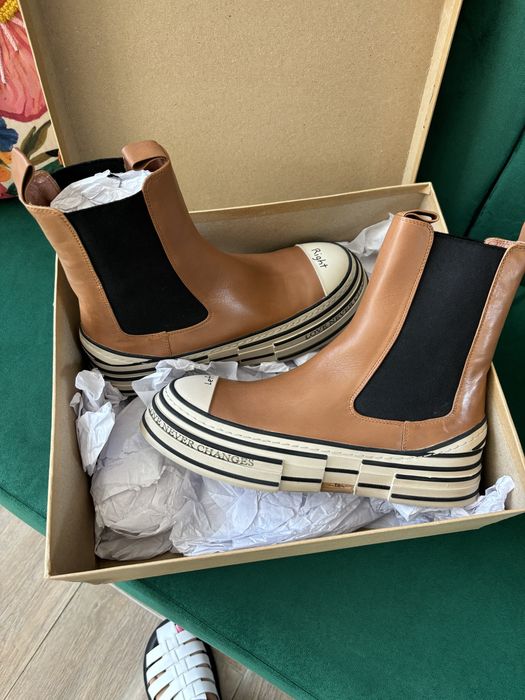 Боти естествена кожа