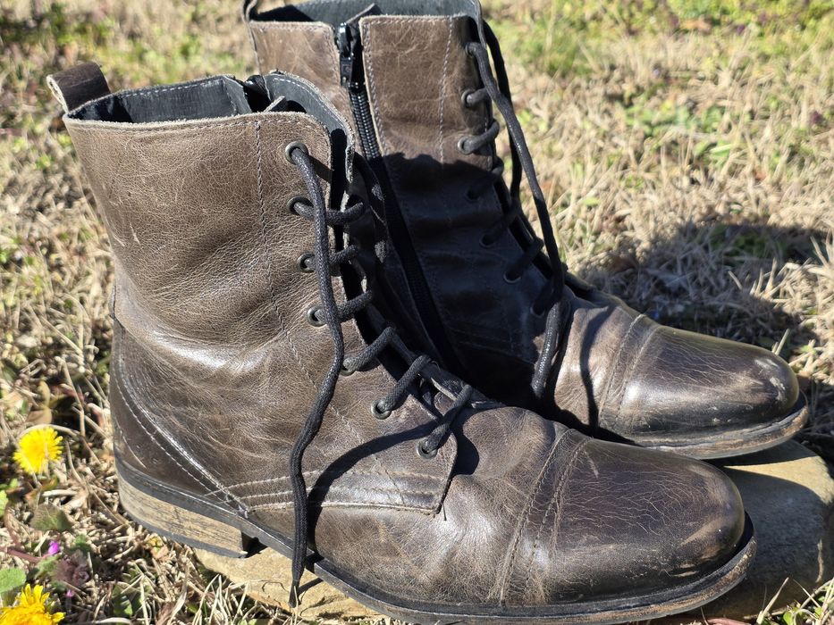 Time Zone мъжки боти от кожа N43