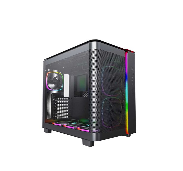 | Корпус Montech KING95PRO Black/White ATX Micro-ATX Mini-ITX