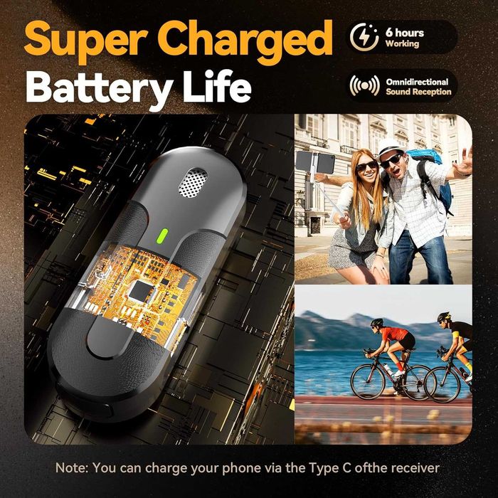 Безжичен микрофон Lavalier