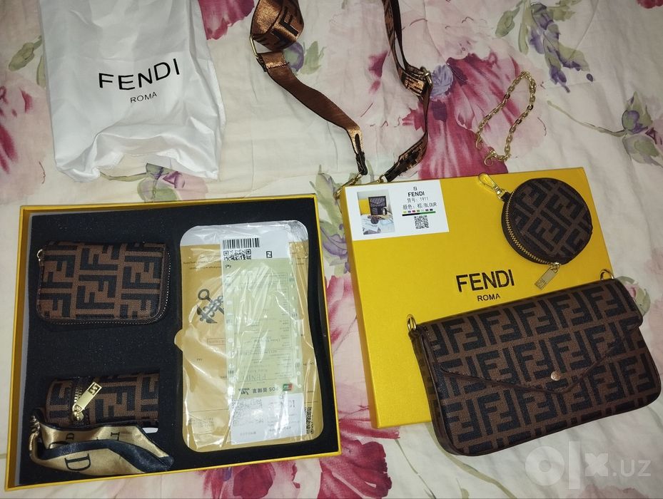 Сумка женская набор FENDI ROMA