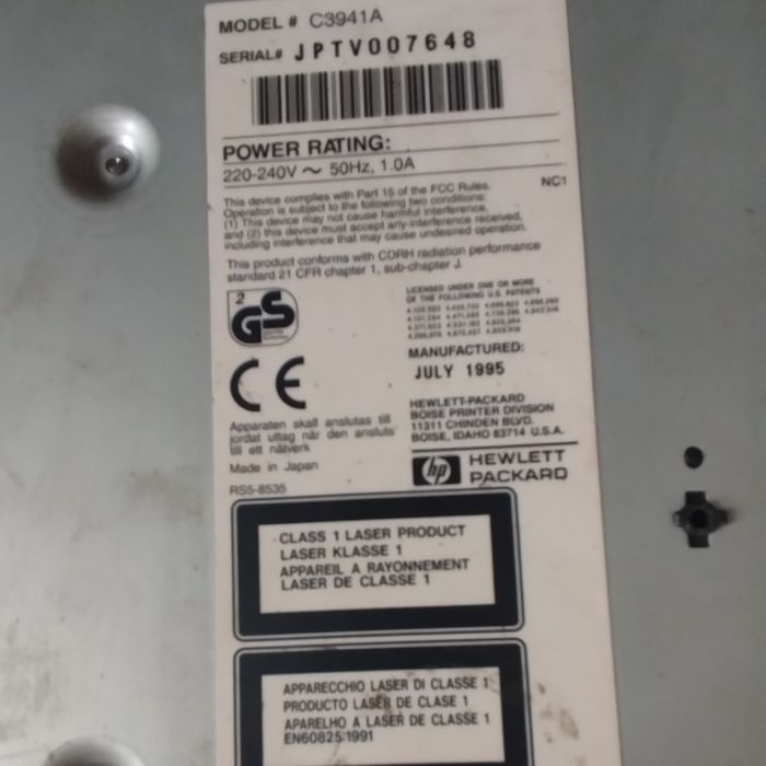 Продам принтер HP