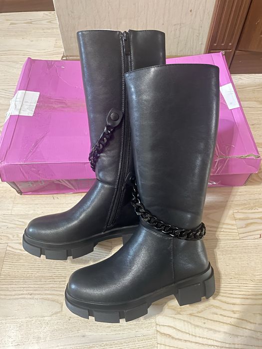 Сапоги зимние подростковые