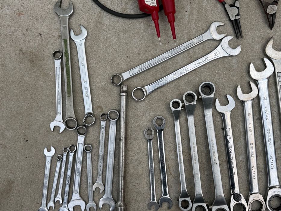 Професионален комплект инструменти Würth Knipex Wiha Zebra с куфар
