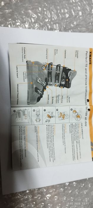 Продават се  запазени  ски  обувкu SALOMON  X WAVE