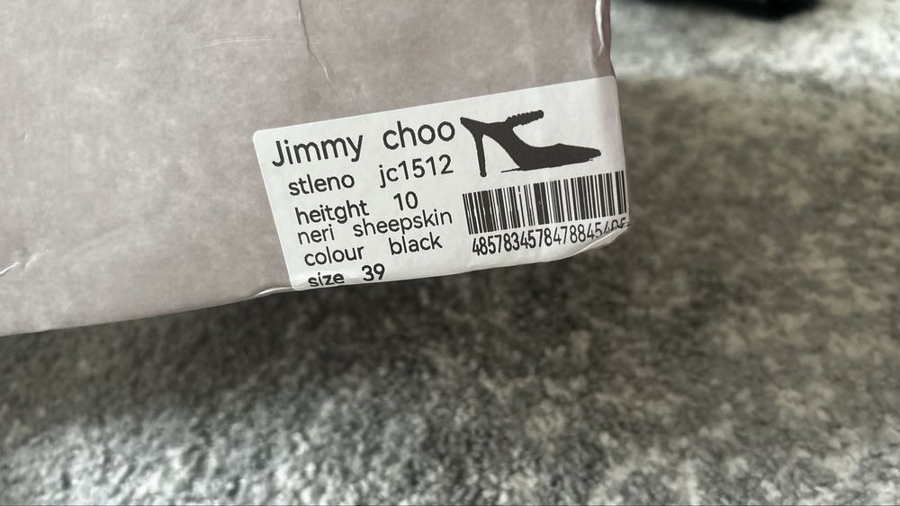 Pantofi jimmy Choo Bing pe stoc 38