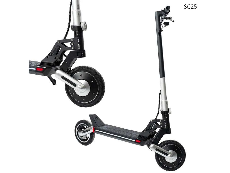 Scuter trotineta electric 48V 12Ah, 800W, limit 25 km/h,LED și display