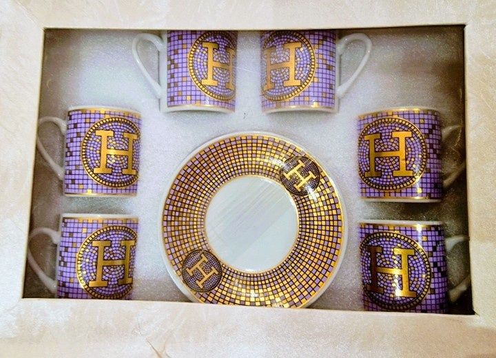 Set cafea 12 piese,cutie,saculet inclus
