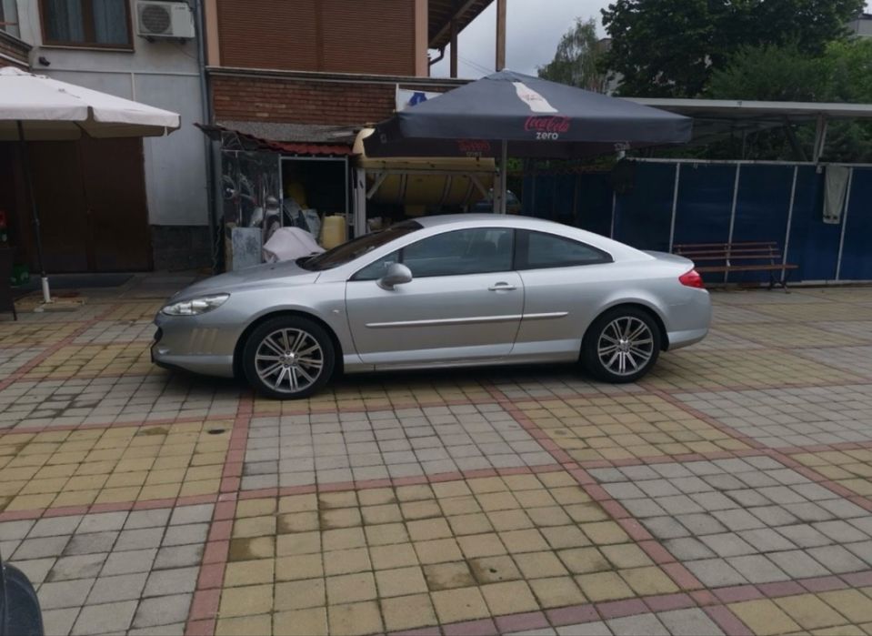Всички екстри! Peugeot 407 3.0 hdi biturbo, Kупе