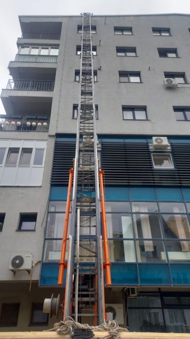 Tigla ,membrana , lift exterior,  lift girafa, lift materiale