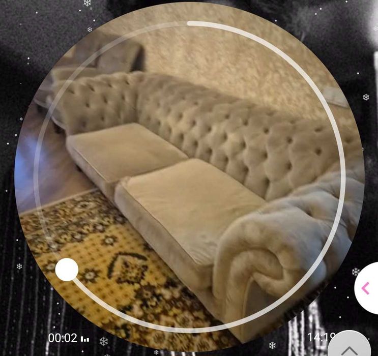 Диван и 2 кресла