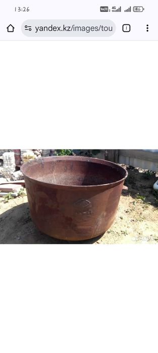 Чан чугунный 200лт