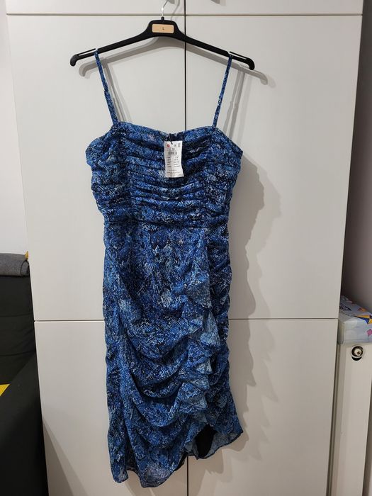 Rochie midi albastra