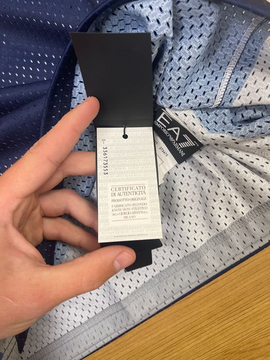 Баскетболен потник Олимпия Милано , Emporio Armani