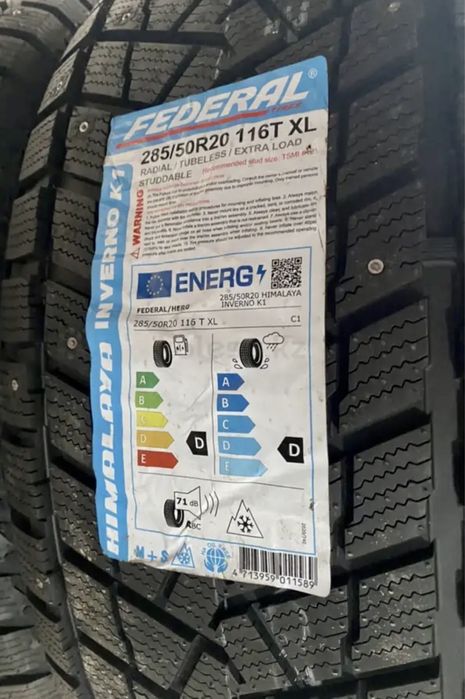 R20 285/50 шипованная резина
