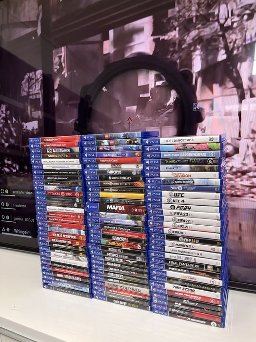 Диски PS4от 2000 тг — выгодно и быстро