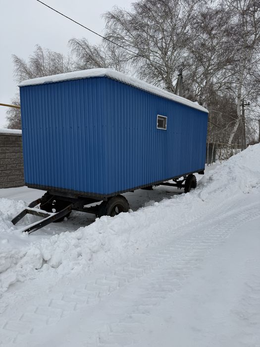 Жилой вагончик на колесах