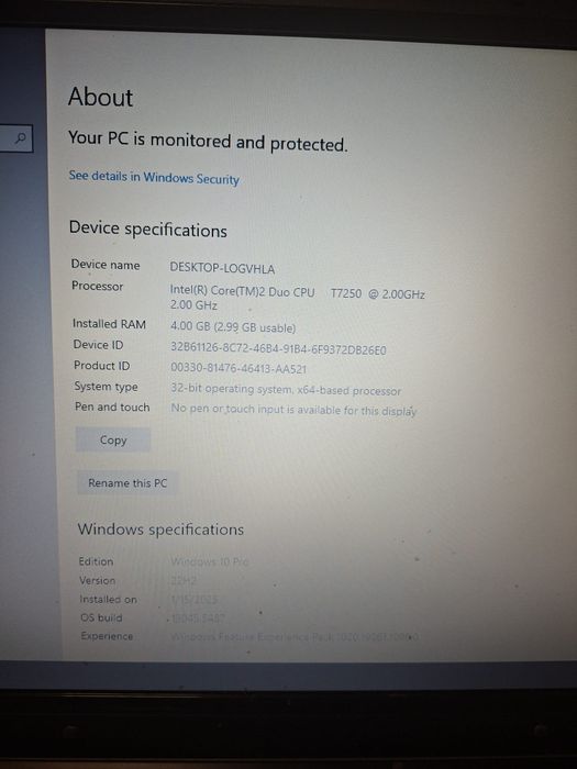 Laptop HP Compaq 6720s functional, hard schimbat cu SSD 200 GB