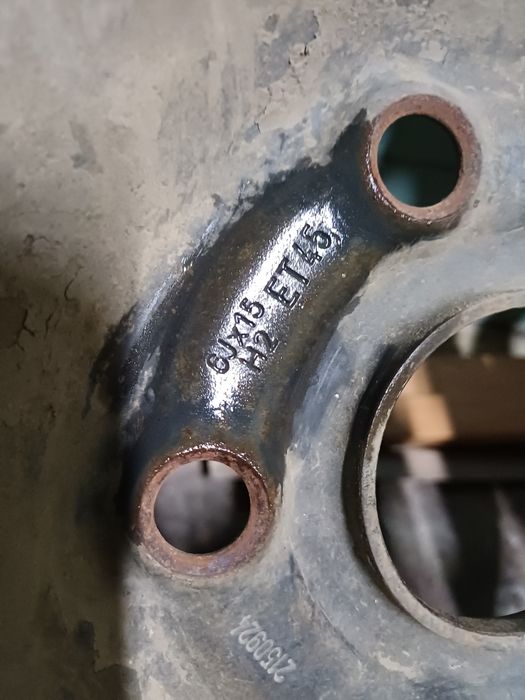 Диски R 15 стояли на vw T4