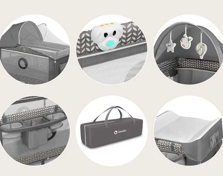 Бебешка кошара Lionelo -Sven Plus