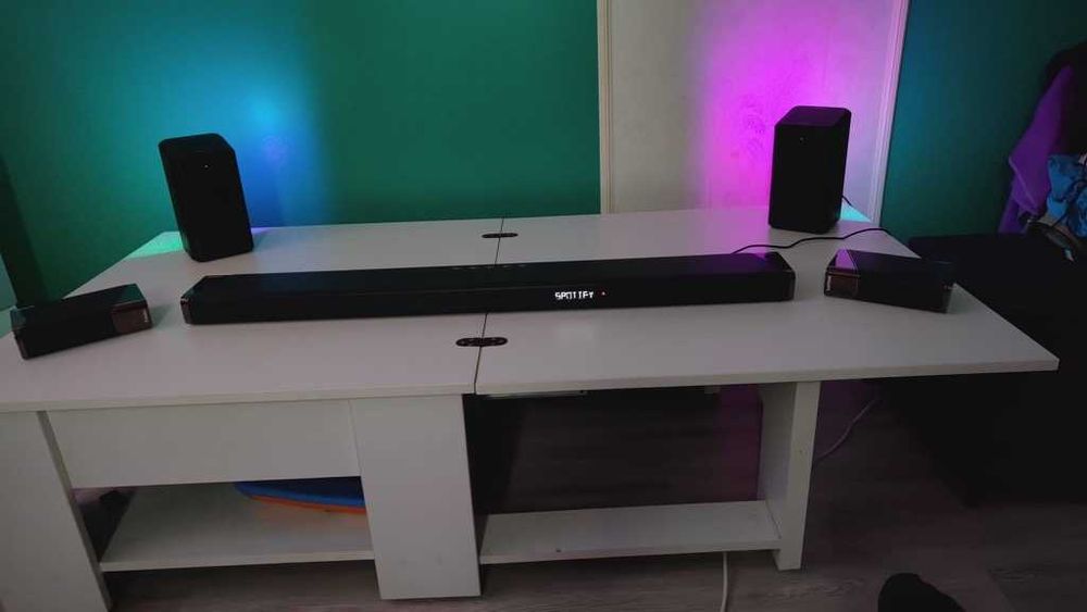 Sistem Home Cinema Premium Philips Fidelio B97 + 2 Sateliți FS1 (Dolby Atmos, Stare Impecabilă)