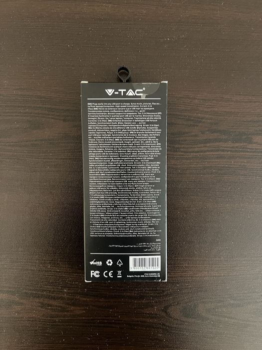 V-TAC PD Cable USB+ Type-C to Triple Head 5 in 1