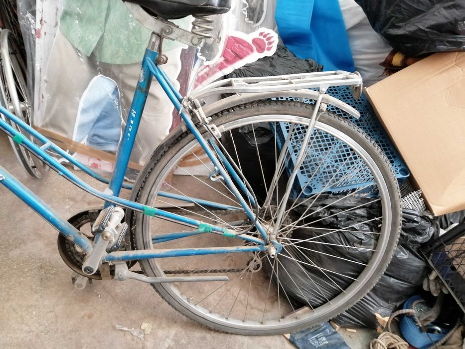 Bicicleta usoara, aluminiu, albastra Villiger dama