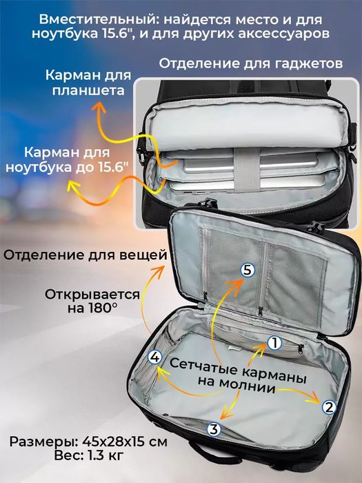 Рюкзак Озуко в Отличном состоянии