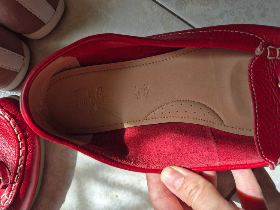 Обувки мокасина 39 р-р Естествена кожа!