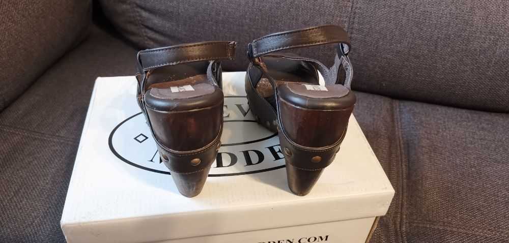 Sandale damă Steve Madden piele maro mărimea 38