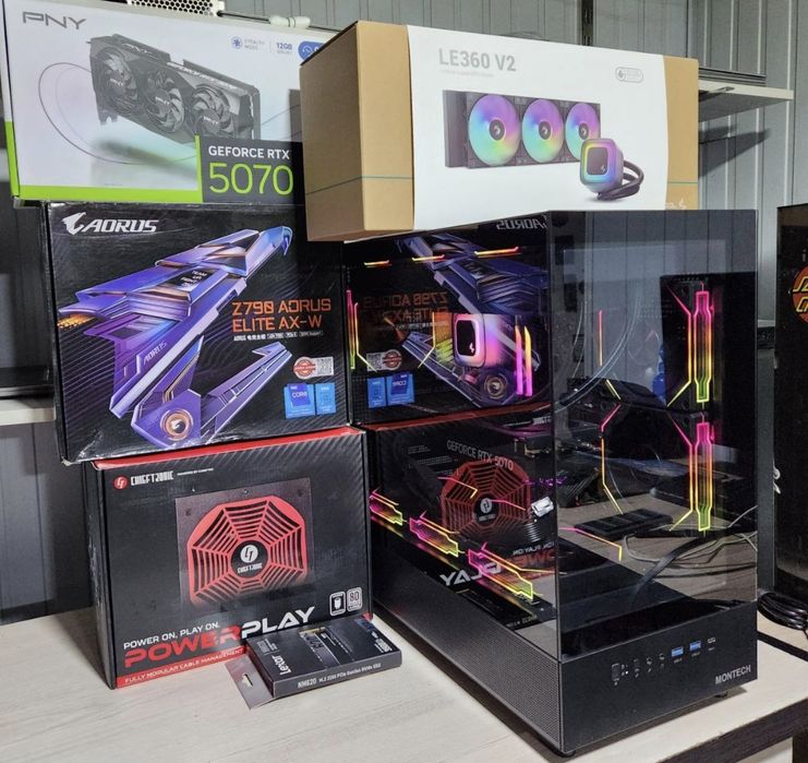 Игровой ПК i5-14600kf / RTX 5070 / DDR5 32GB