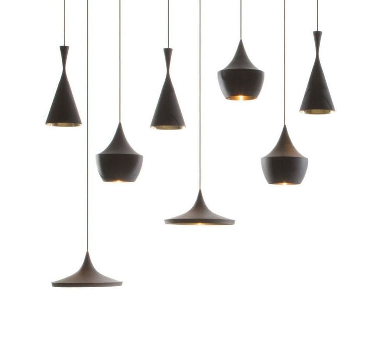 Suspensii / Lustre Dixon Beat Fat Lampă Pendul (negru, mat) | 99 euro!