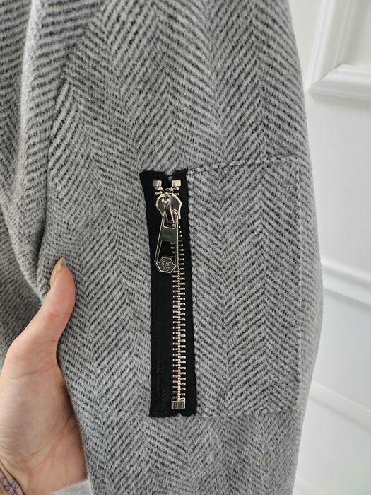 Ново вълнено сако-палто в размер XL