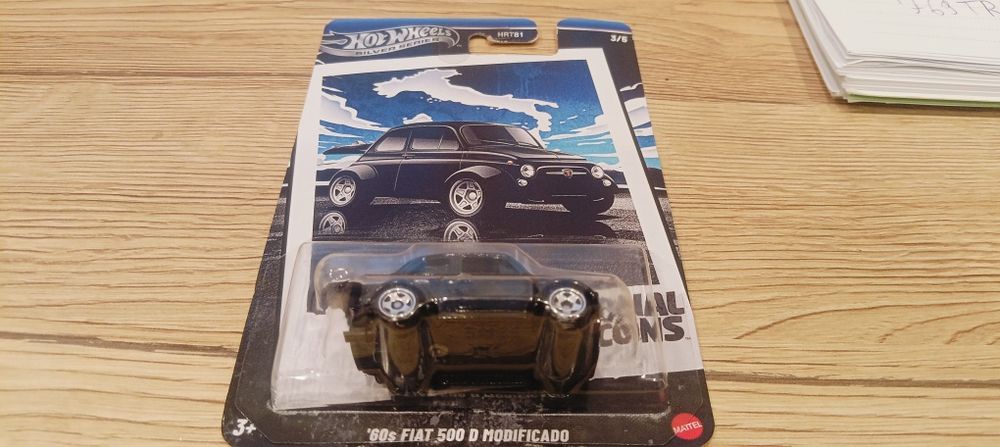 Hotwheels 60 fiat 500 d  modificado
