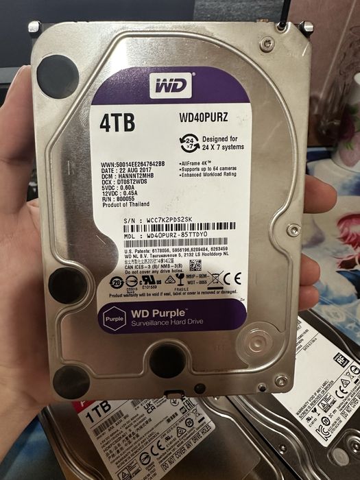 HDD WD 4000 gb.
