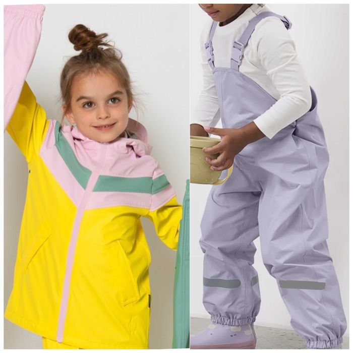 Комплект за дъжд яке Gosoaky и нов гащеризон Impidimpi 3-4 години