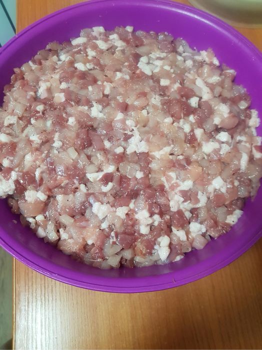 Колбаса домашняя,рубленая