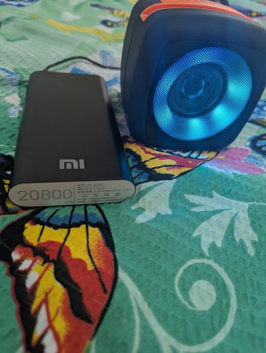 Комплект,батерия с колонка.