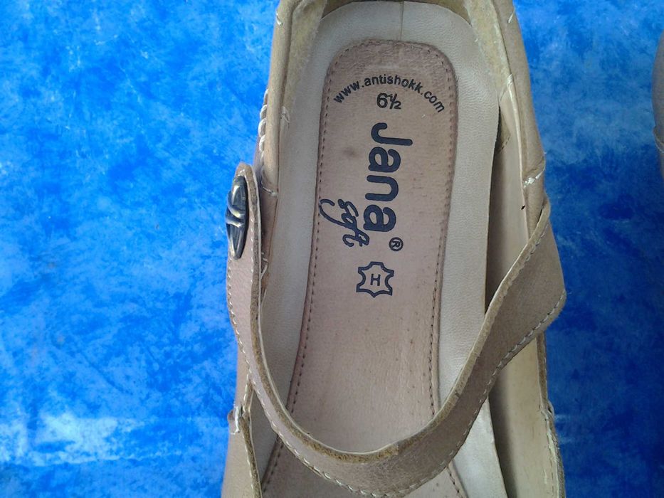 Beige Jana Fashion | pantofi dama mar. 40 | 26 cm